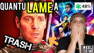 ANTMAN QUANTUMANIA (2023) IS TERRIBLE (PHASE 5 BEGINS WITH FAILURE) | REEL SHIFT