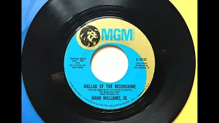 Ballad Of The Moonshine , Hank Williams Jr. , 1970