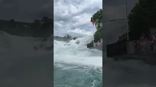 🇨🇭Rhine Falls | Waterfall in Switzerland #shorts