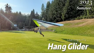 Learning to fly HANG GLIDER - Canada Vancouver Wills Wing Alpha