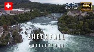 RHEINFALL in Schaffhausen, Switzerland 🇨🇭🌊 | Drone Flight [4K]