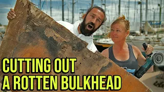 A REAL PROBLEM: How Much of Our Boat is Rotten? - Episode 93