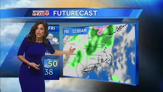 Video: Breezy, mild with temps in 50s
