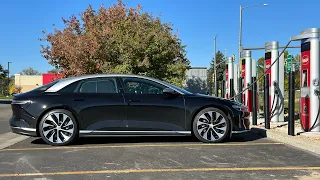 There's A Pretty Big Efficiency Difference With Lucid Air Rolling On 19" vs 21" Wheels