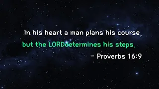 Now[QT] Proverbs 16:9