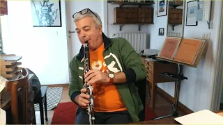 Giacomo Miluccio Rhapsodie (Short vers.) Sergio Bosi clarinet