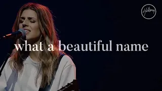 what A Beautiful Name - Hillsong Worship ( instrumental lyrics)