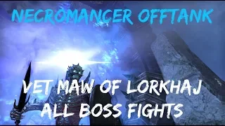 Necromancer Tank - Maw of Lorkhaj Hard Mode (All Boss Fights) | ESO Elsweyr