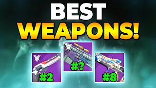 Top 11 Destiny 2 Weapons RANKED!