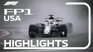 2018 United States Grand Prix: FP1 Highlights