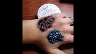 Dragon Scale Tutorial| Mehron Synwax|#Halloween Makeup| #SFXMakeupBasics