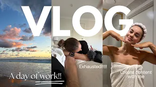 VLOG | Spend a work day with me, opening up about business and personal life