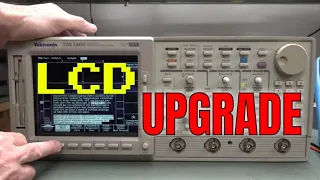 EEVblog 1515 - Dumpster Tektronix TDS540D 500MHz Oscilloscope LCD Upgrade