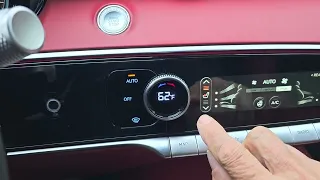 Genesis GV70 heated/cooled seats and heated steering wheel