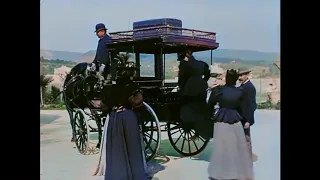 1895 colour footage (the lumiere family)