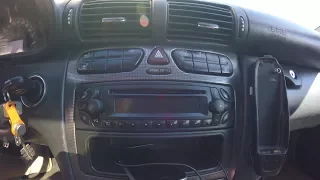 Aux в магнитолу Mercedes audio 30 aps becker 4718 w203