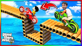 GTA 5 Shinchan And Franklin | Impossible Stunt Challenge