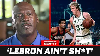 Reaction to Why Michael Jordan RATES Larry Bird OVER LeBron James.