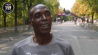 Pacemaker Augustine Choge on the INEOS 1:59 Challenge