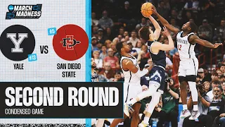 San Diego State vs. Yale - Second Round NCAA tournament extended highlights