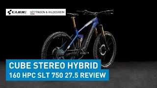 Das neue CUBE Stereo Hybrid 160 HPC SLT 750 27.5 2024 Review - Der Racer unter den E-Bikes 😁