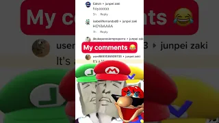 Remixing my TikTok comments 😂 It's a me Mario 🤣