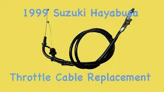 1999 Suzuki Hayabusa Twin Throttle Cable Replacement