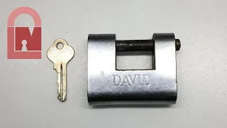 (420) My Mate Dave - Picking a DAVID Shutter Lock