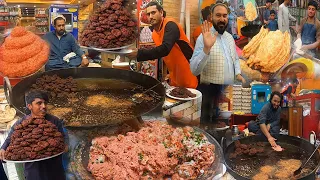 Chapli kabab recipe and famous street food of Afghanistan | Special chapli kabab | Bolani | Samosa