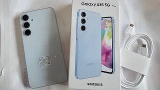 Samsung Galaxy A35 5G🎉 Unboxing And First Impression 👌 Water Proof & Nightography 💥 Corning Victus👍