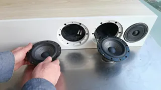 Wharfedale Diamond 12.3 loudspeaker deep unboxing