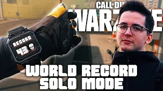 WORLD RECORD in SOLO Mode | 43 kills | СoD: Warzone | Call Of Duty Warzone