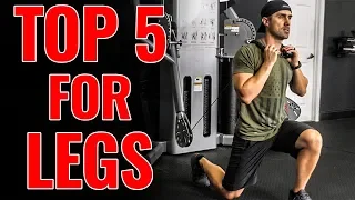 5 KILLER Leg Exercises on a Cable Cross Machine // BUILD YOUR LOWER BODY
