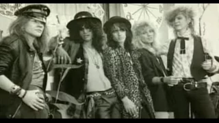 Guns N Roses Paradise City Originaly Video 1987