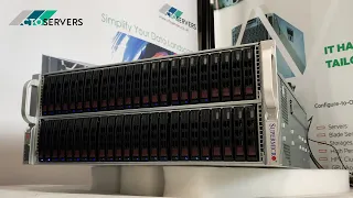 Supermicro SuperChassis  , 72 x BAY JBOD SERVER ! 16TB ALL FLASH SSD'S /   417E26-R1400LPB / CSE-417