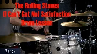 '(I Can't Get No) Satisfaction' - The Rolling Stones - Drum Lesson (Charlie Watts)