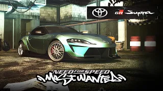 Building a Toyota GR Supra under 10 minutes - Need For Speed Most Wanted (LIKE and SUBSCRIBE)