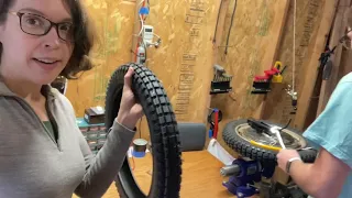 V11 tire change. Why I chose the IRC TR1 for my tire.