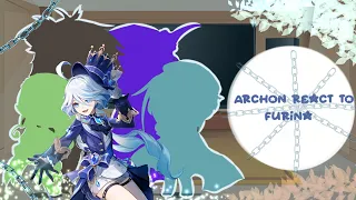 Archon react to Furina( hydroarchon ) Gacha Club ..