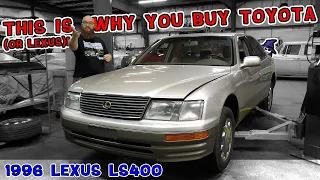 This '96 Lexus LS400 is still bulletproof even with 230K miles. So what did the CAR WIZARD find?