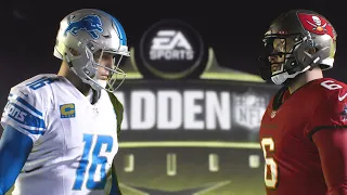 Madden NFL 24 - Detroit Lions Vs Tampa Bay Buccaneers Simulation Week 6 All-Madden PS5 Gameplay