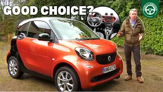 The Smart Fortwo 2015 review .... EVERYTHING YOU NEED TO KNOW