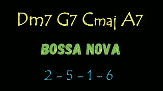Bossa Nova | Backing track in C Major