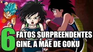 6 FATOS SURPREENDENTES sobre GINE, a esposa de BARDOCK e MÃE DE GOKU E RADITZ em DBZ | Oi Geek