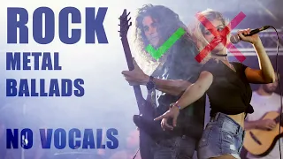 Rock, Metal and Ballads  - NO VOCALS