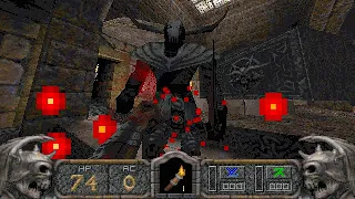 Hexen II: Hammer of Thyrion Gameplay (DOS)