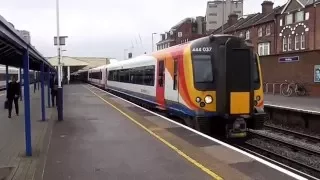 Southwest Trains Class 444 Departing Woking (09/3/16)