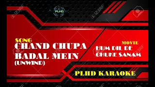 Chand Chhupa Badal Mein | Karaoke with Lyrics | Hum Dil De Chuke Sanam | Salman Khan, Aishwarya Rai