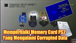 Format Memory Card PS2 yang Corrupt dan Error - PS2 Tutorial