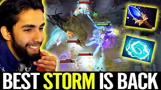 SumaiL [Storm Spirit] The Next Level Plays  !!! - Aghanim Best storm is Back Dota 2